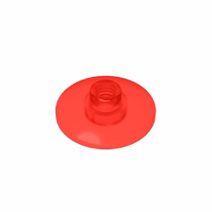 GOBRICKS GDS-601 Dish 2 x 2 Inverted - YWOBB