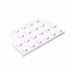 GOBRICKS GDS-704  Plate 4 x 6 Cut Corners - YWOBB