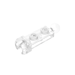 GOBRICKS GDS-904 Plate, Modified 1 x 2 with Tow Ball and Small Tow Ball Socket on Ends - YWOBB