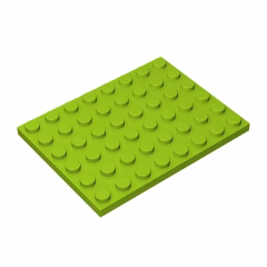 GOBRICKS GDS-524 Plate 6 x 8 - YWOBB