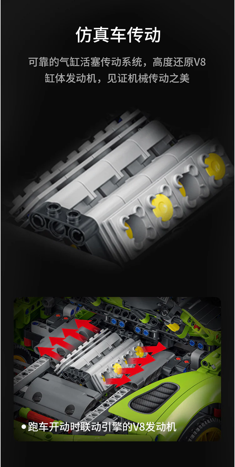 FEI FAN F10001 1:8 Benz Green AMG - YWOBB