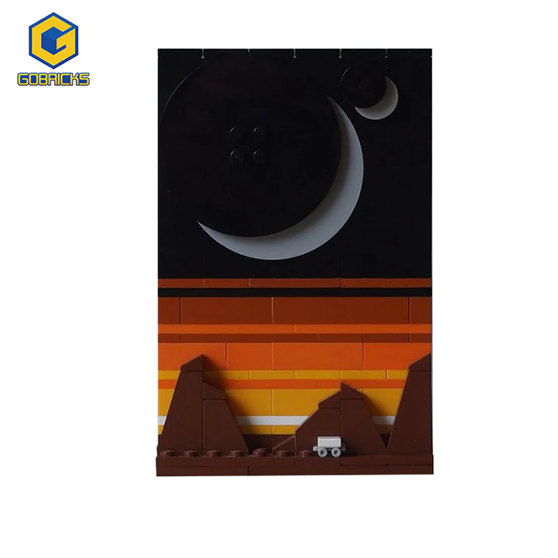 GOBRICKS MOC 88626 The Loneliness of the Long Distance Probe - YWOBB