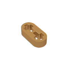 GOBRICKS GDS-688 Liftarm Thin 1 x 2 - Axle Holes - YWOBB