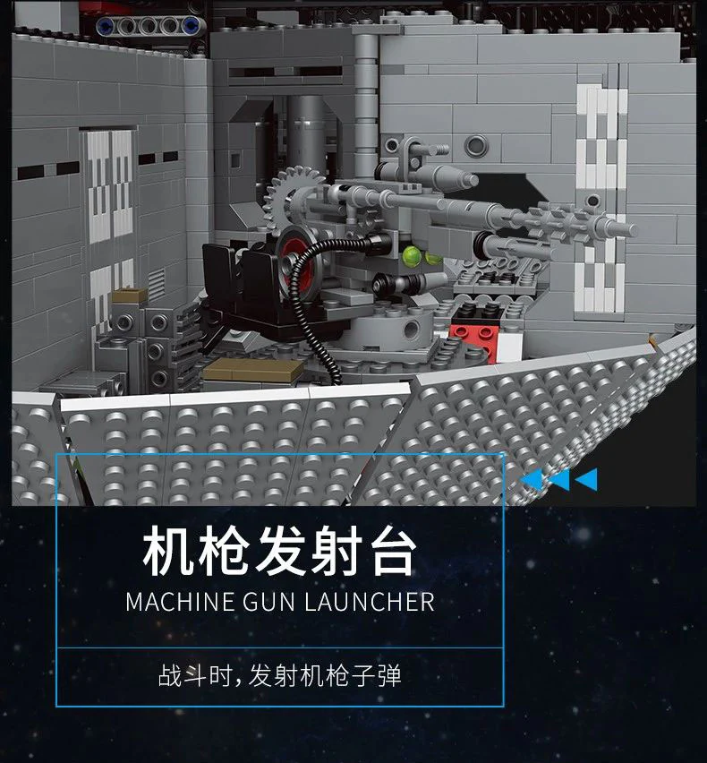 Mould King 21034 Death Star - YWOBB