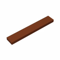 GOBRICKS GDS-564 Tile 1 x 6 - YWOBB