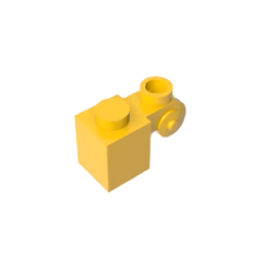 GOBRICKS GDS-M150 Brick Modified 1 x 1 with Scroll with Hollow Stud - YWOBB