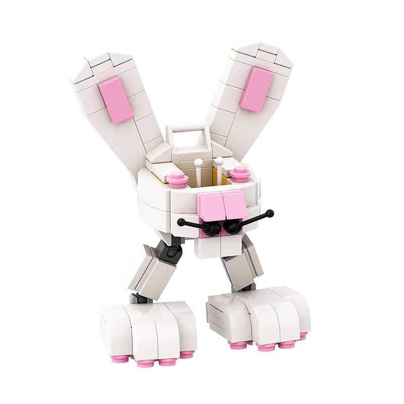 GOBRICKS MOC 142408 Bunny-bot - YWOBB