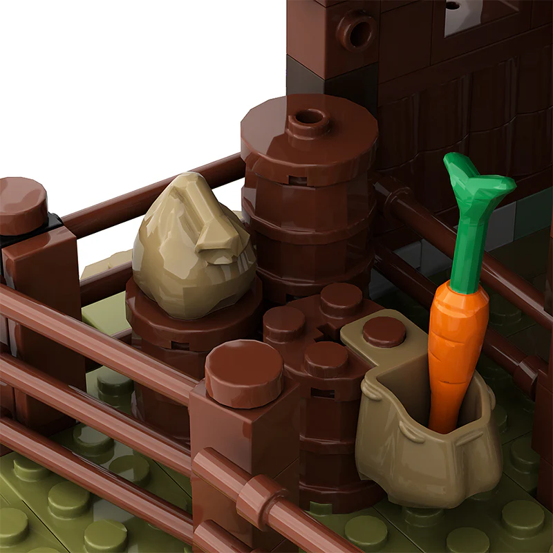 GOBRICKS MOC 139263 Rohan Stables - YWOBB