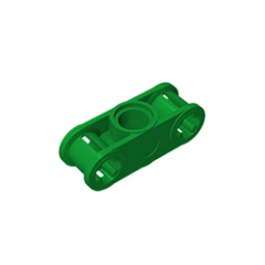 GOBRICKS GDS-935 Axle and Pin Connector Perpendicular 3L with Center Pin Hole - YWOBB