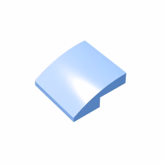 GOBRICKS GDS-1270 Curved 2 x 2 Inverted - YWOBB