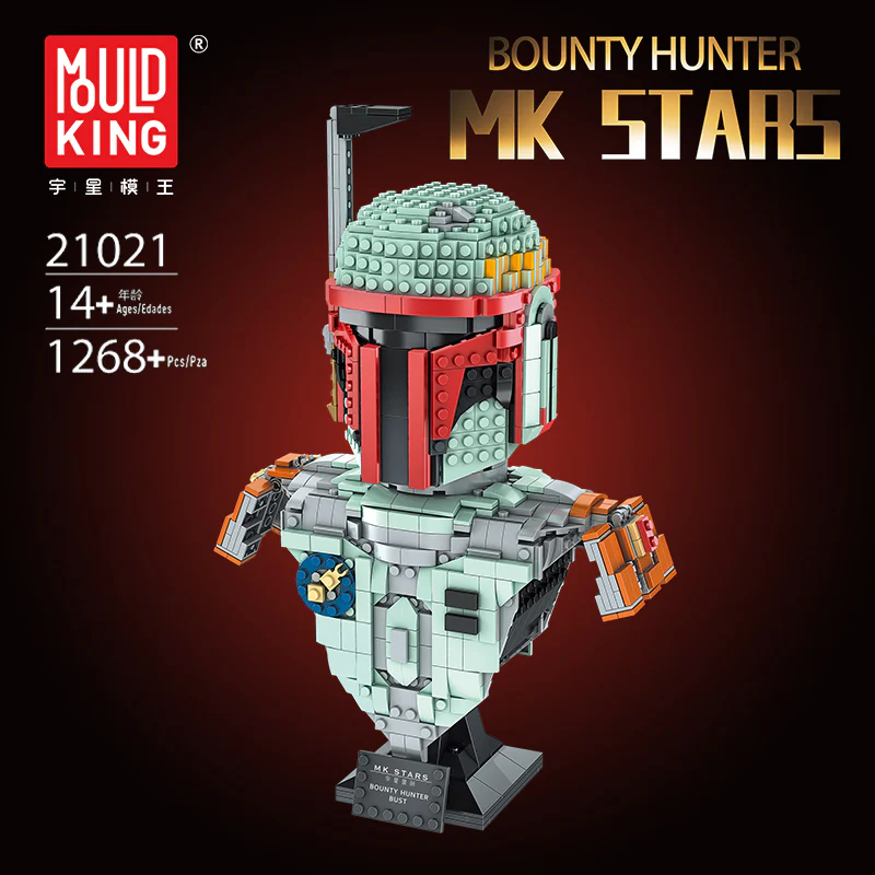 Mould King 21021 Bounty Hunter Bust - YWOBB