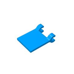 GOBRICKS GDS-1406 Flag 2 x 2 Square - YWOBB