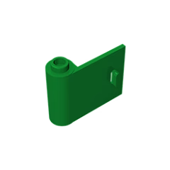 GOBRICKS GDS-1140 Door 1 x 3 x 2 Left - Open Between Top and Bottom Hinge - YWOBB