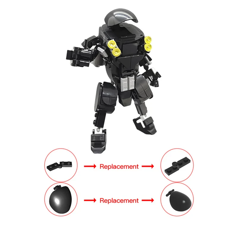 GOBRICKS MOC 180930 X-3 Infiltration Suit - YWOBB