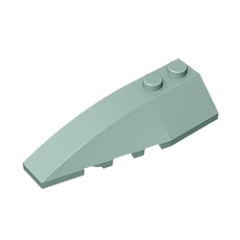 GOBRICKS GDS-744 Wedge 6 x 2 Left - YWOBB