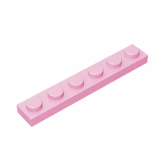 GOBRICKS GDS-505 Plate 1 x 6 - YWOBB