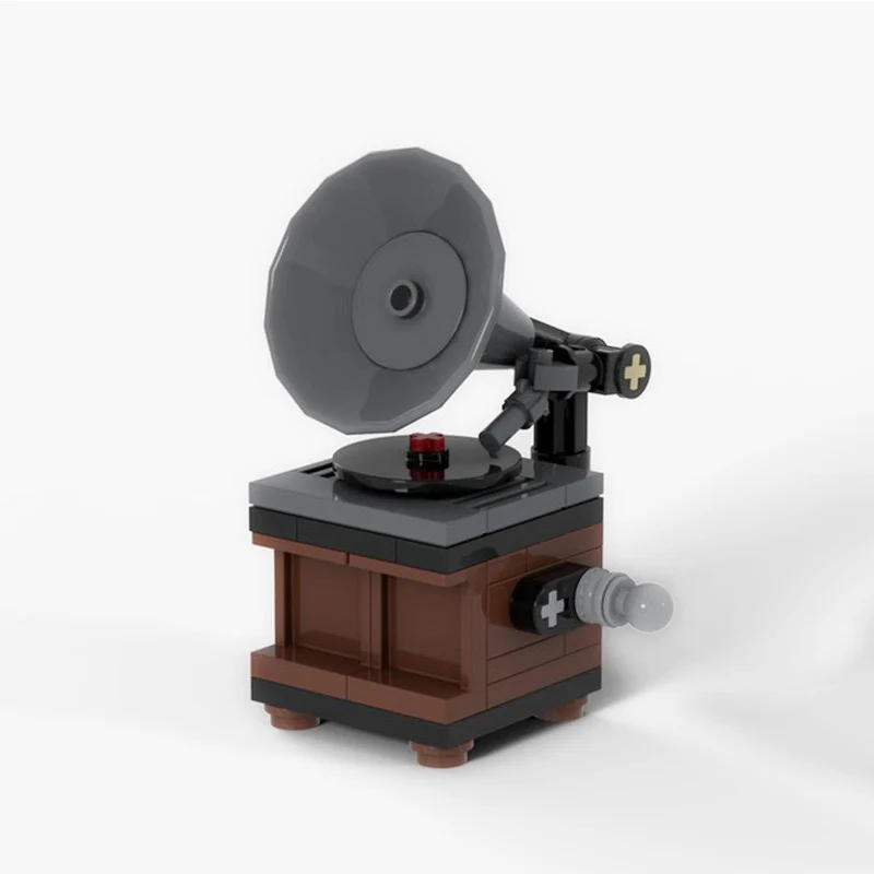 MOC 19960 Vintage Record Player - YWOBB