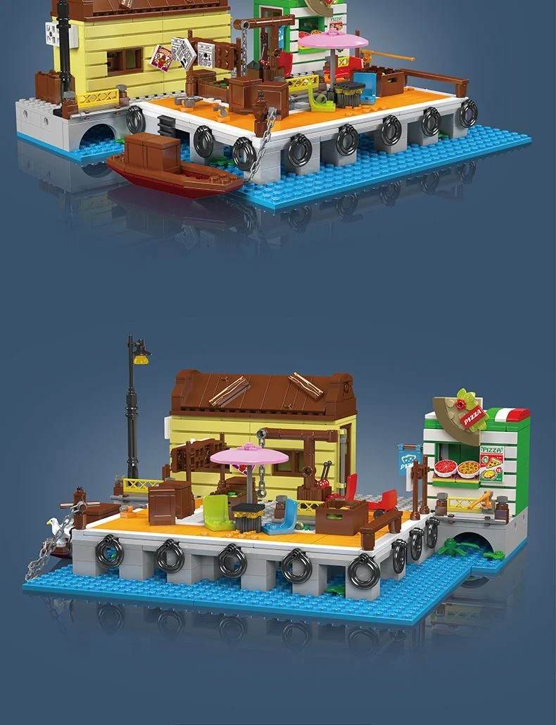 Mould King 10109 Loading And Unloading Dock - YWOBB