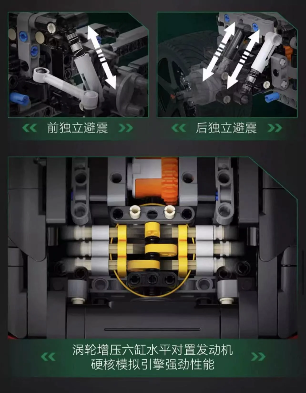 CADA C63006 1:10 RUF GT 2019 RC Sports Car - YWOBB