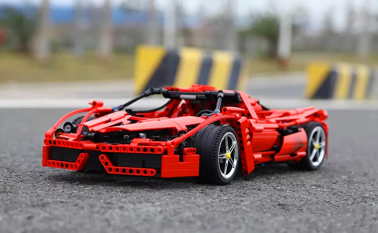 DECOOL 3382A/B Formula Speed Champions Racer Car F1 Enzoed - YWOBB