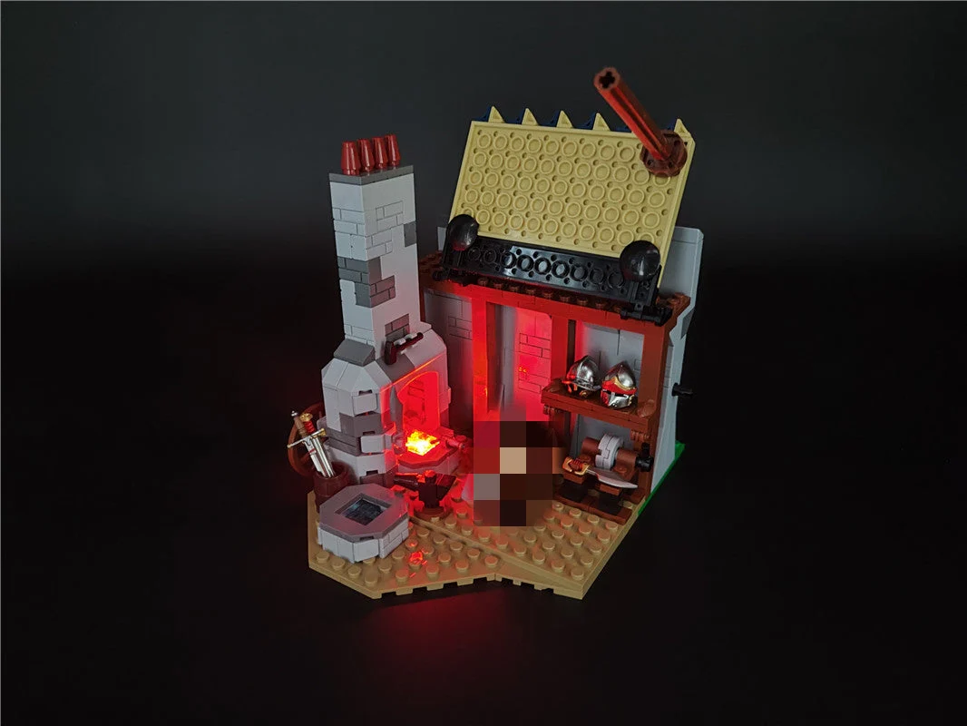 YOURBRICKS 40001 Medival Modular Blacksmith MOC 83224 - YWOBB