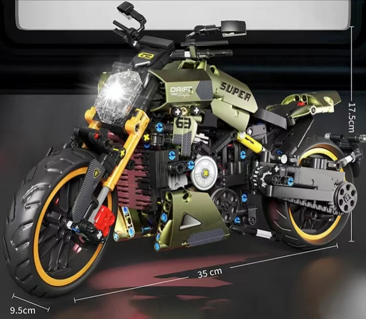 TGL T3035 Lamborghini Motorcycle - YWOBB