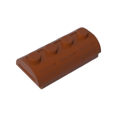 GOBRICKS GDS-2099 Container Treasure Chest Lid Curved with Thick Hinge - YWOBB