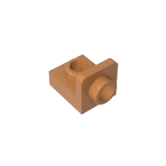 GOBRICKS GDS-1567 Bracket 1 x 1 - 1 x 1 Inverted - YWOBB