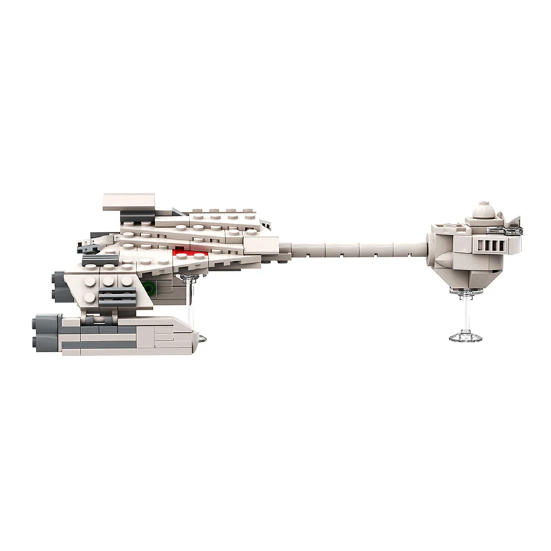 GOBRICKS MOC A0907 Star Trek - Klingon D7 Battlecruiser - YWOBB