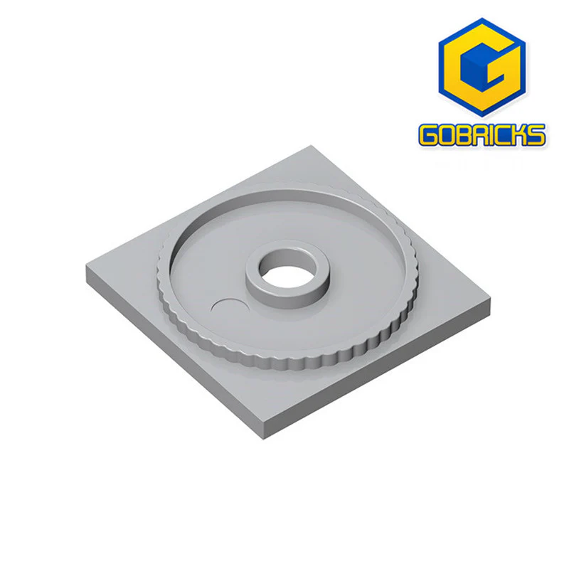 GOBRICKS GDS-893 Turntable 4 x 4 Square Base, Locking - YWOBB