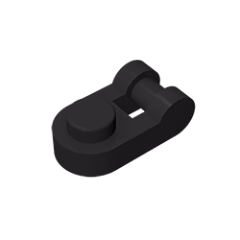 GOBRICKS GDS-1290 Round 1 x 1 with Bar Handle - YWOBB