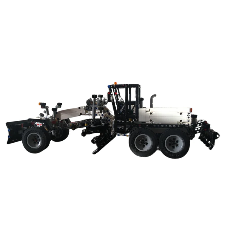 GOBRICKS MOC 184333 Mechanical Grader - YWOBB