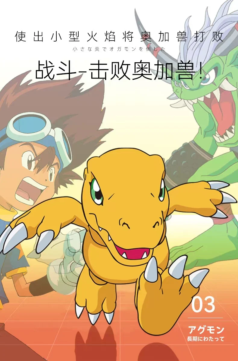 SEMBO 609323 Digimon Adventure Agumon (Adventure) - YWOBB