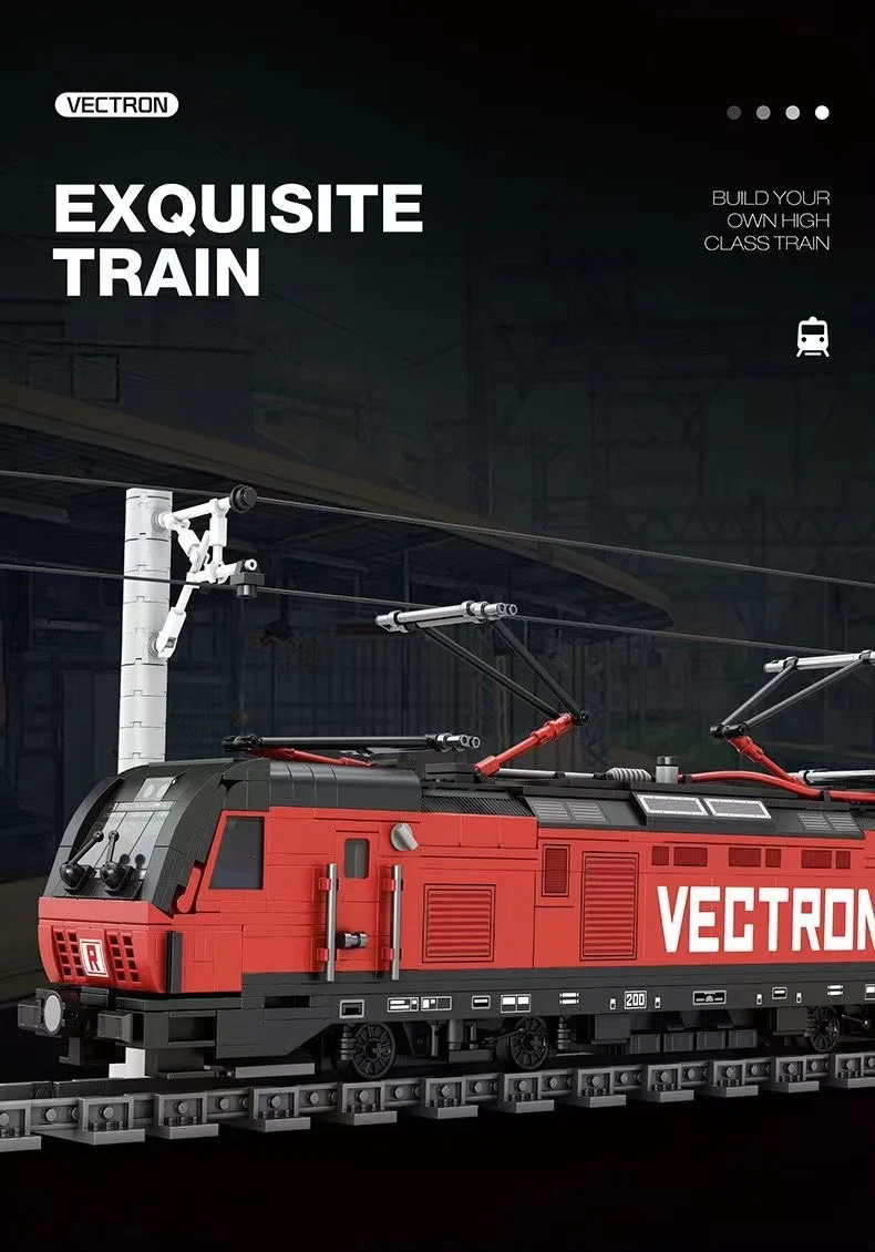Reobrix 66019 Vectron European Electric Passenger Train - YWOBB