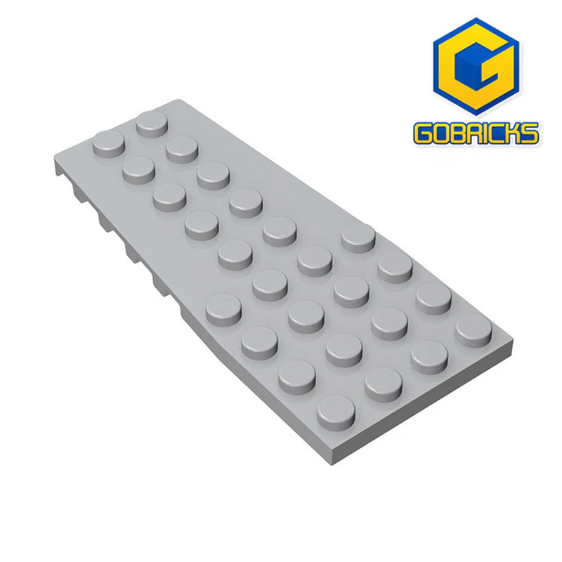 GOBRICKS GDS-897  Plate 4 x 9 with Stud Notches - YWOBB