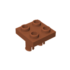 GOBRICKS GDS-1191 Modified 2 x 2 with Pins on Bottom - YWOBB