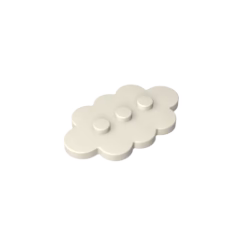 GOBRICKS GDS-2138 Tile Modified 3 x 5 Cloud - YWOBB