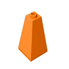 GOBRICKS GDS-733 Slope 75 2 x 2 x 3 Double Convex - YWOBB