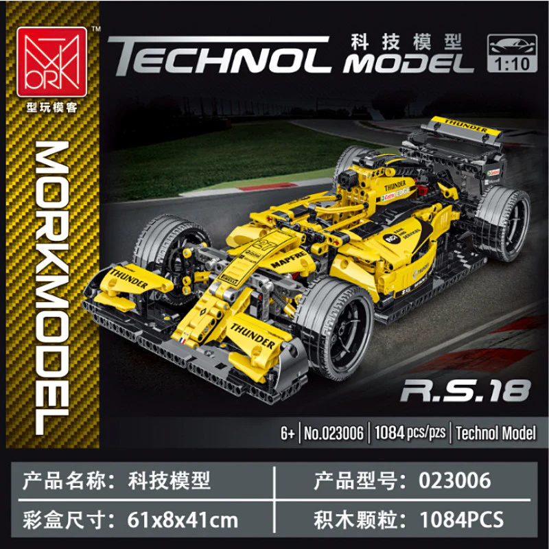 Mork 023004-023009 F1 Racing Cars - YWOBB