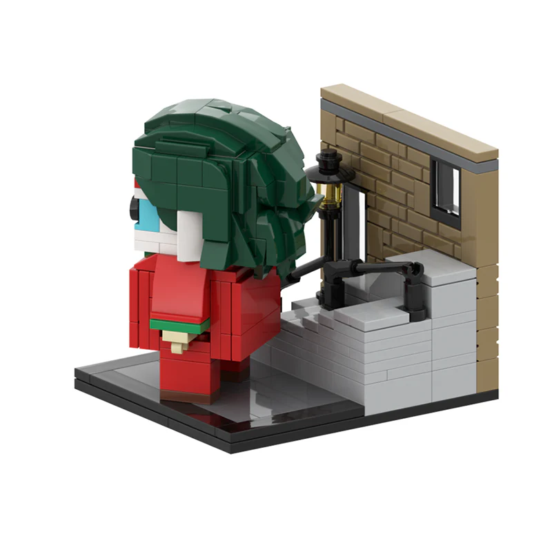 GOBRICKS MOC A0672 Clown 2 �?Staircase Clown - YWOBB