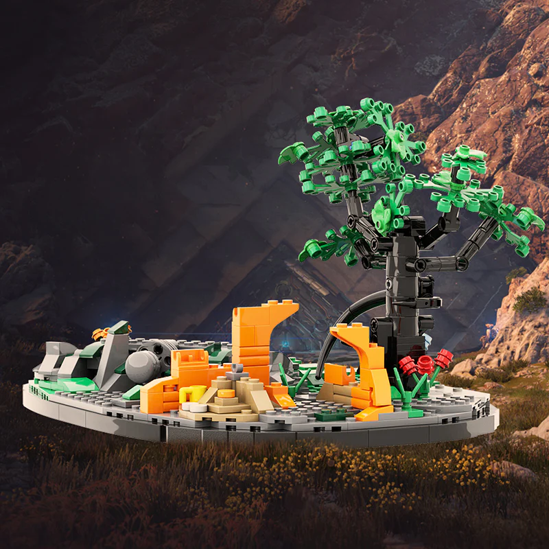 GOBRICKS MOC 136463 Thunderfang - Base - YWOBB