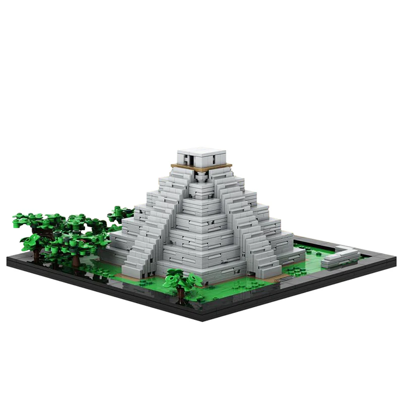 GOBRICKS MOC 137047 Mayan Pyramid - YWOBB