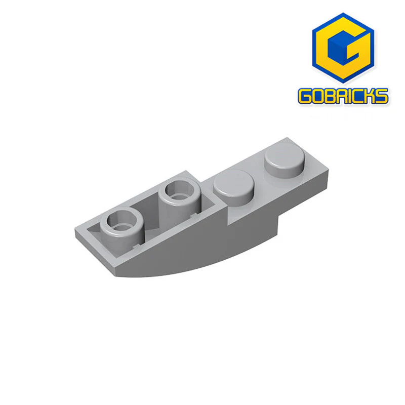 GOBRICKS GDS-731  Curved 4 x 1 Inverted - YWOBB