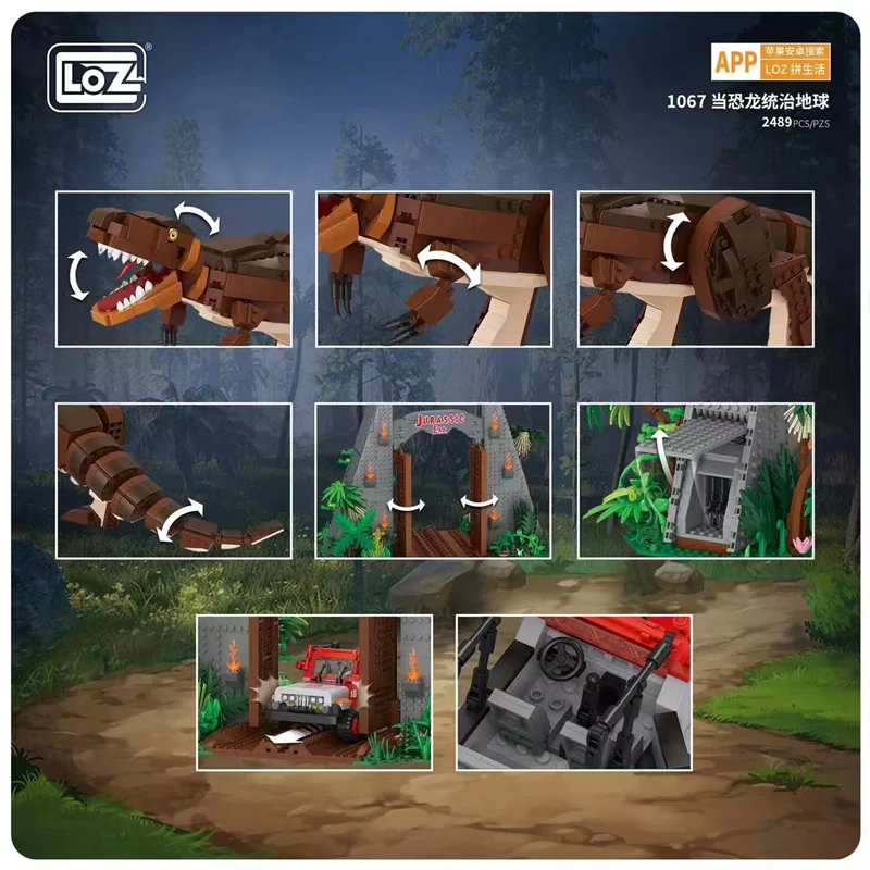 LOZ 1067 When Dinosaurs Ruled The Earth - YWOBB