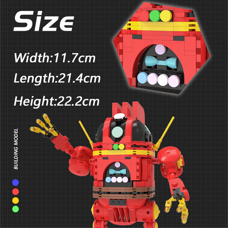 MOC C7830 Analyst Robot - Space Battleship Yamato - YWOBB