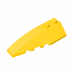 GOBRICKS GDS-744 Wedge 6 x 2 Left - YWOBB