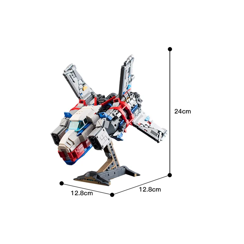 GOBRICKS MOC 128778 X1-B500 Freedom Rebel Bomber - YWOBB