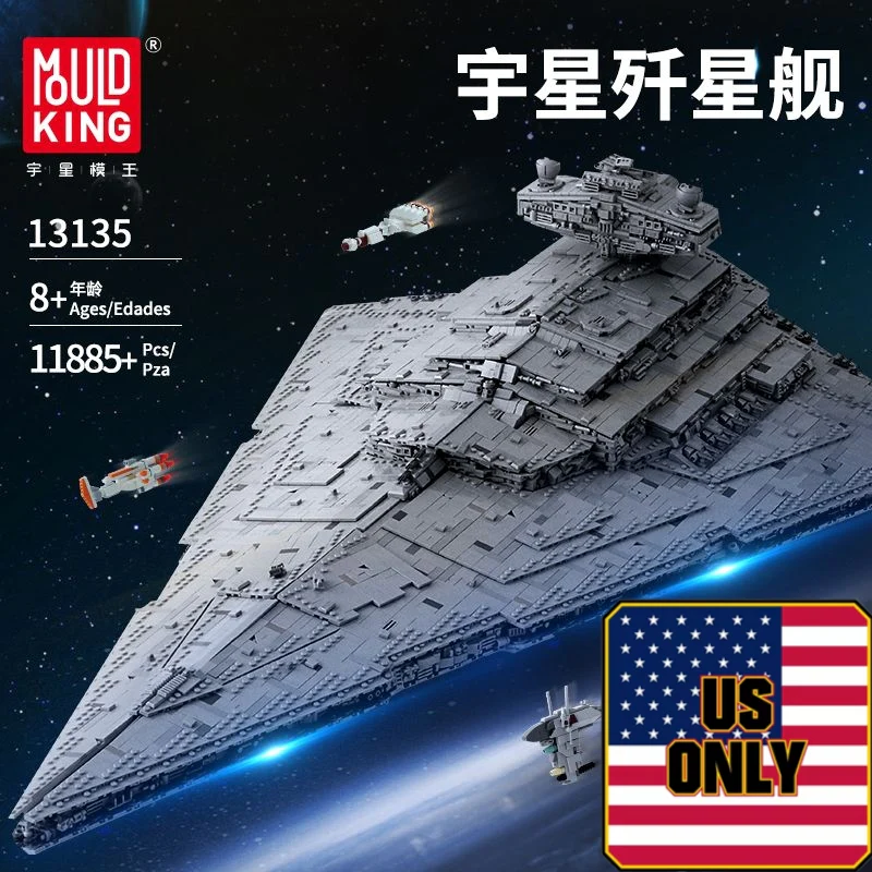 Mould King 13135 MONARCH Imperial Star Destroyer OVP US Warehouse Version - YWOBB