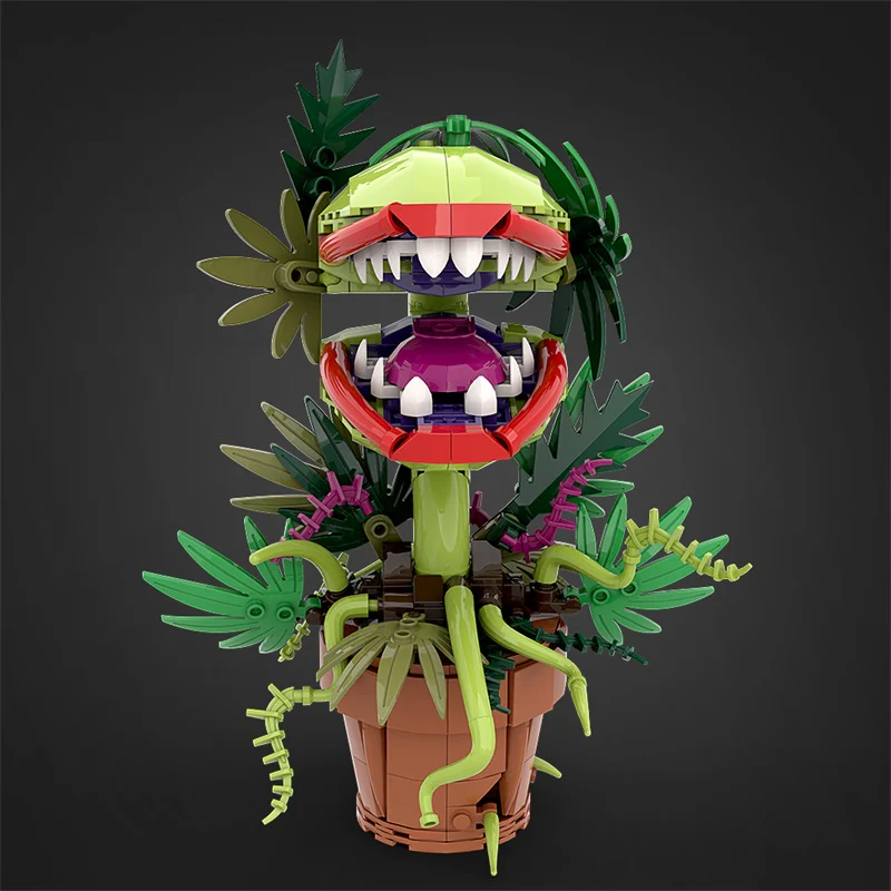 GOBRICKS MOC F-A0629 Audrey II - YWOBB