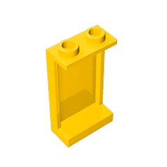 GOBRICKS GDS-781 Panel 1 x 2 x 3 with Side Supports - Hollow Studs - YWOBB